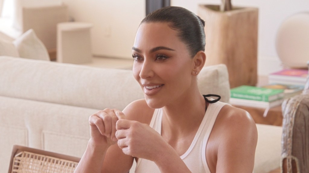 Kim Kardashian Debuts Mini Shorts & Crop Top Set for NikeSKIMS