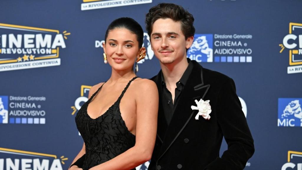 Kylie Jenner and Timothée Chalamet
