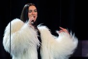 Dua Lipa Commands BRITS 2026 Stage in Bold, Backless Fit
