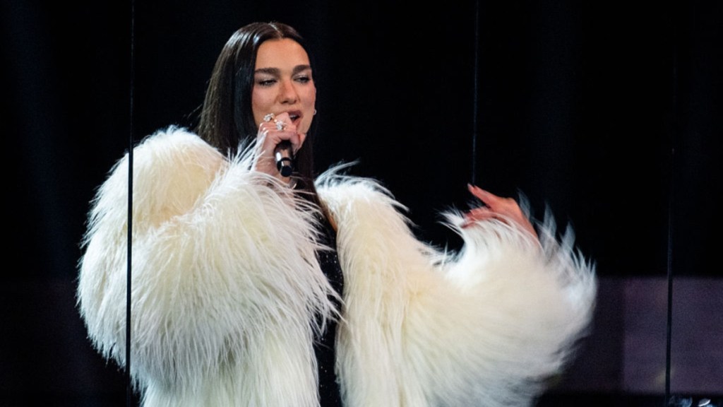 Dua Lipa Commands BRITS 2026 Stage in Bold, Backless Fit
