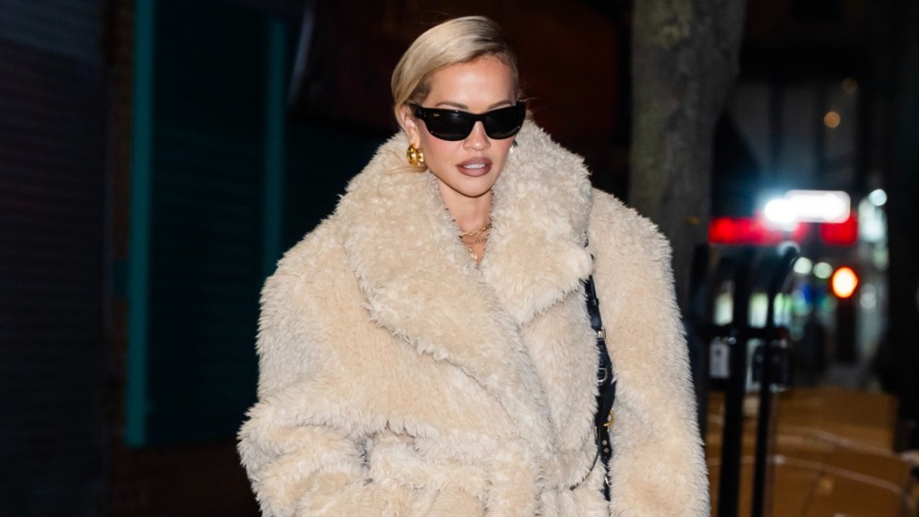 Rita Ora’s High Slit Dress Goes Completely Backless for Mercedes Event