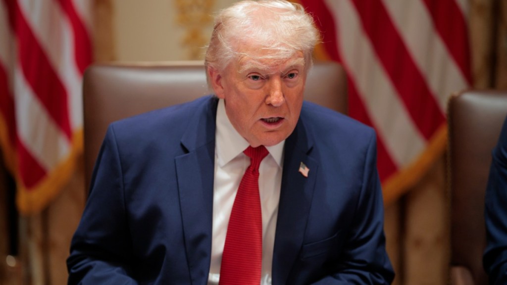 Donald Trump Interrupts Meeting to Rant About Sharpie