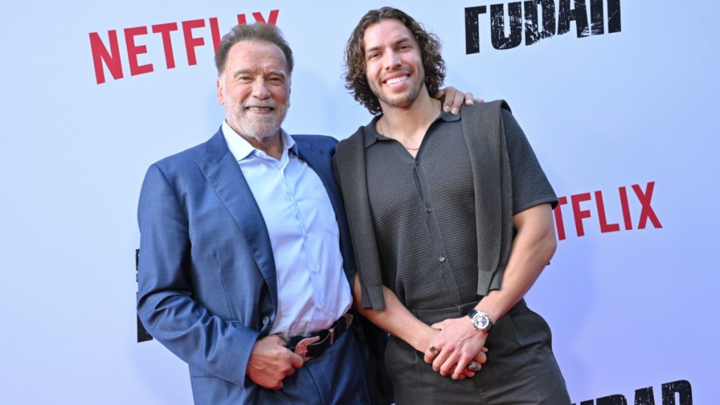 Arnold Schwarzenegger Turns Bodybuilding Coach for Son Joseph Baena