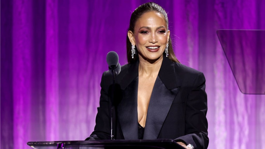 Jennifer Lopez Commands the Stage in Risqué Bodysuit With Sheer Twist in Vegas