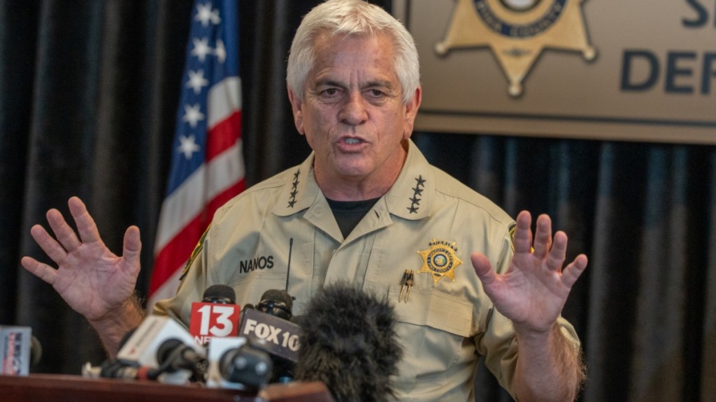 Nancy Guthrie case kidnapping sheriff nanos