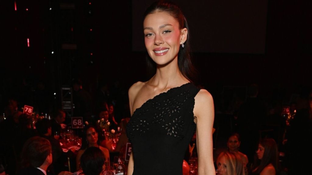 Nicola Peltz Slips Into Nude Mini Shorts for Elle Spain Feature