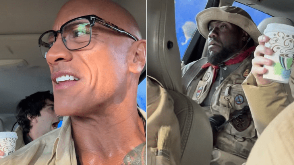 dwayne johnson kevin hart