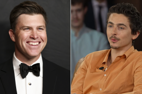 colin jost timothee chalamet