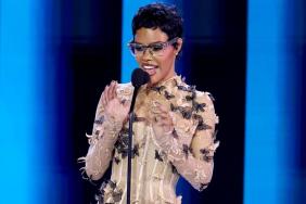 Teyana Taylor Goes Bold in Sheer Look With Corset-Style Bodysuit at Essence Event