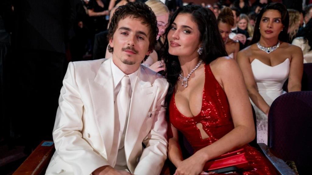 Timothée Chalamet and Kylie Jenner