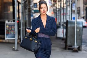 Maura Higgins in Denim Y/Project Micro Shorts Is So Cowboy Core