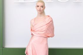 Anya Taylor-Joy Stuns in Dior Silk Dress at Paris Fashion Week