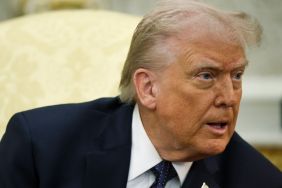 Donald Trump Appears to Cover Up His Neck Rash With Makeup