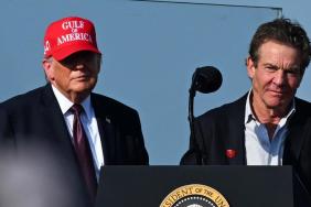 Dennis Quaid Gushes About Flying With Donald Trump in Air Force One