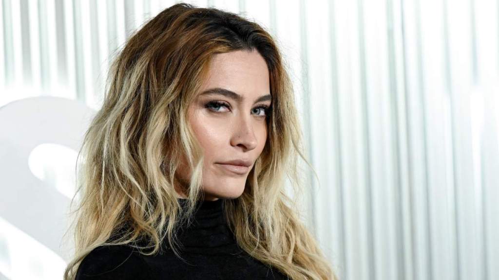 Paris Jackson Keeps It See-Through in Fringe Skirt for Vogue Hong Kong