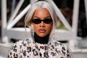 Teyana Taylor Debuts Shocking Icy Blonde Bob at Chanel PFW Show