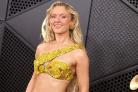 Zara Larsson's Strap-Held Dress Boasts Daringly High Slit Amid Tour