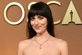 Dakota Johnson Pairs Bikini Top With Heels for Bold Calvin Klein Campaign