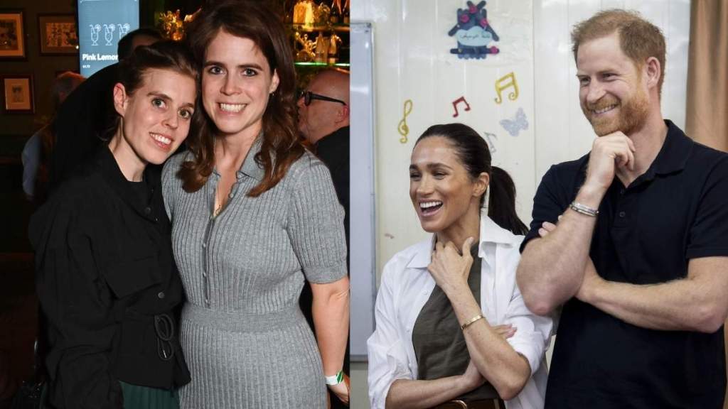 Prince Harry & Wife Reach Out to Ex-Prince Andrew's Daughters — Source