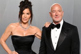 Lauren Sanchez Seems to Shoo Jeff Bezos off Oscars Party Red Carpet