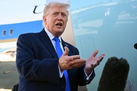 Donald Trump Covers His Bruise With Makeup While Swearing In Markwayne Mullin