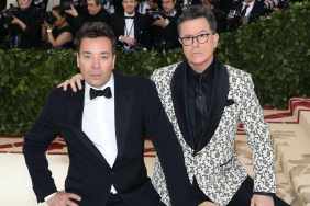 Jimmy Fallon Sings for Stephen Colbert, References Donald Trump
