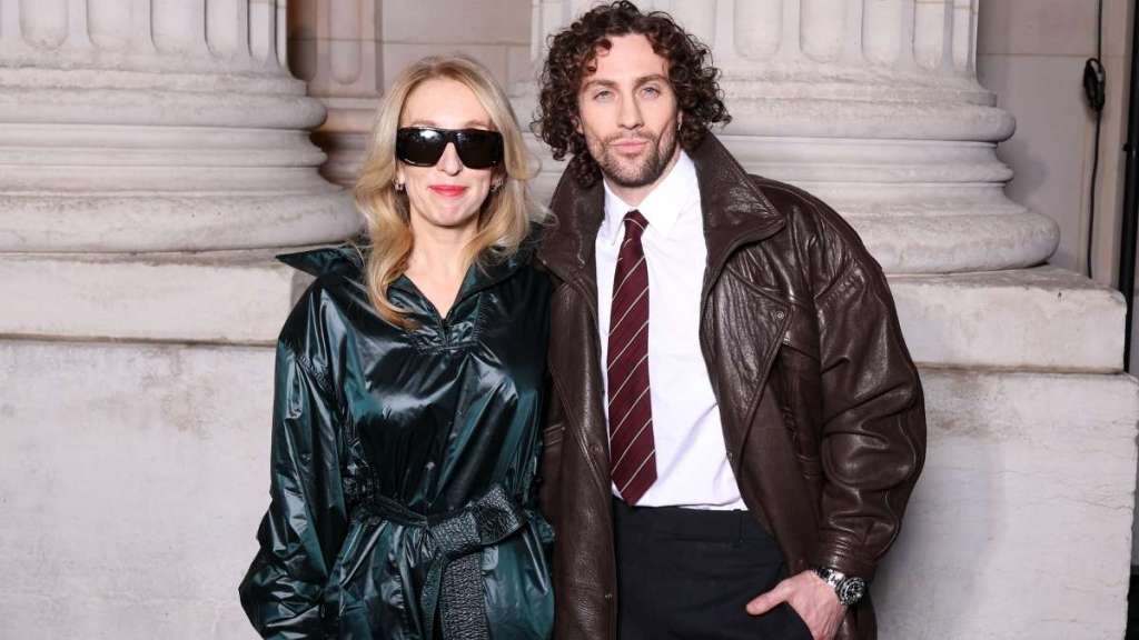 Aaron Taylor-Johnson & Wife Sam Celebrate Her 59th Birthday In Rome (Photos)