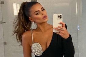 Brooks Nader Poses in Daring String Bikini in New Agua Bendita Video