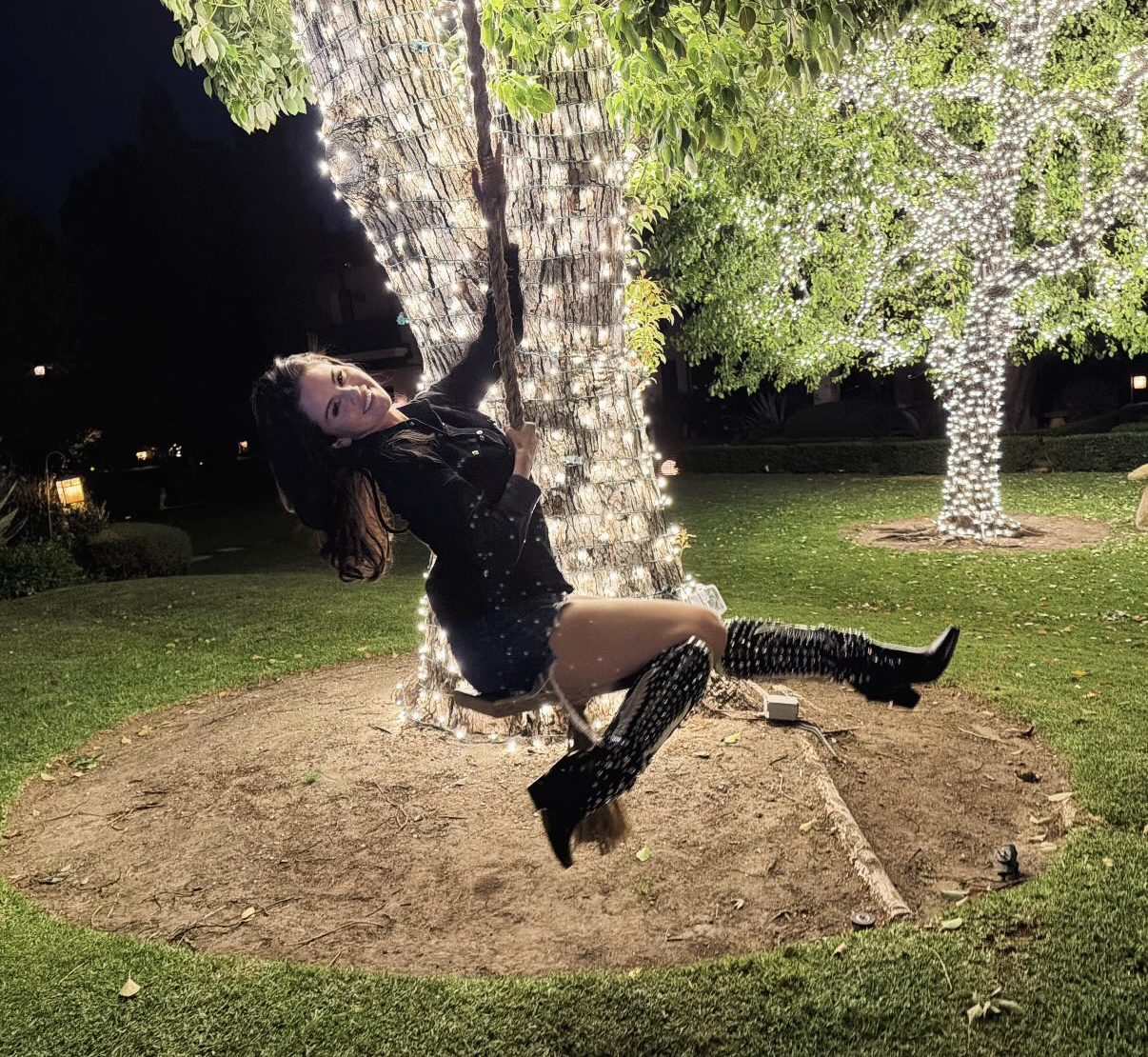 Selena Gomez Steps Out in Mini Shorts for Benny Blanco’s Birthday ...