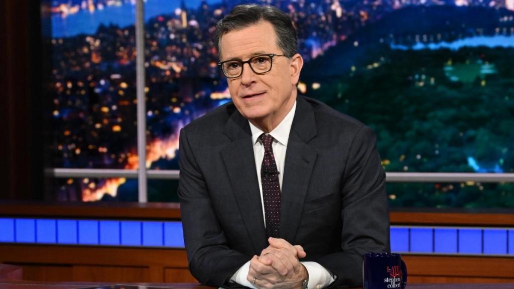 'She's Out': Stephen Colbert Celebrates Kristi Noem 'Getting Fired'