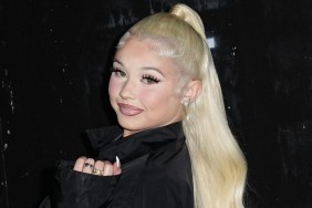 Alabama Barker Commands Attention in Strap-Held Lacy Mini Dress in New Photos