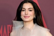 Anne Hathaway Keeps It Bold in a Bodysuit Look Ahead of Film Release