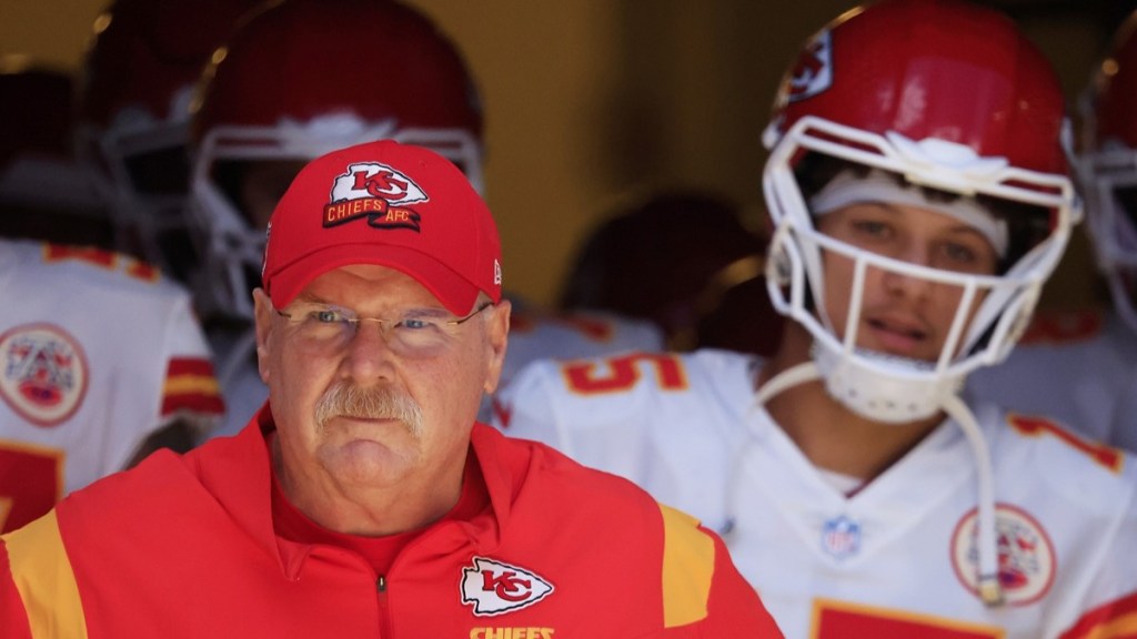 Chiefs’ Andy Reid on Justin Fields’ Role Amid Patrick Mahomes Rehab