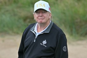 Donald Trump golf young woman