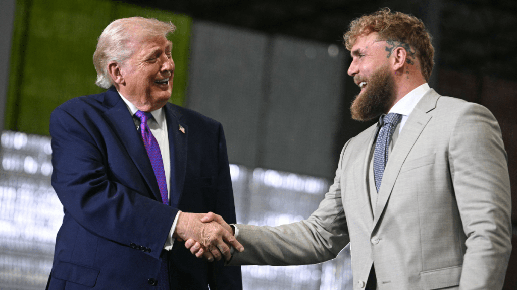 Jake Paul Says Donald Trump Should Be On 'Frontlines'