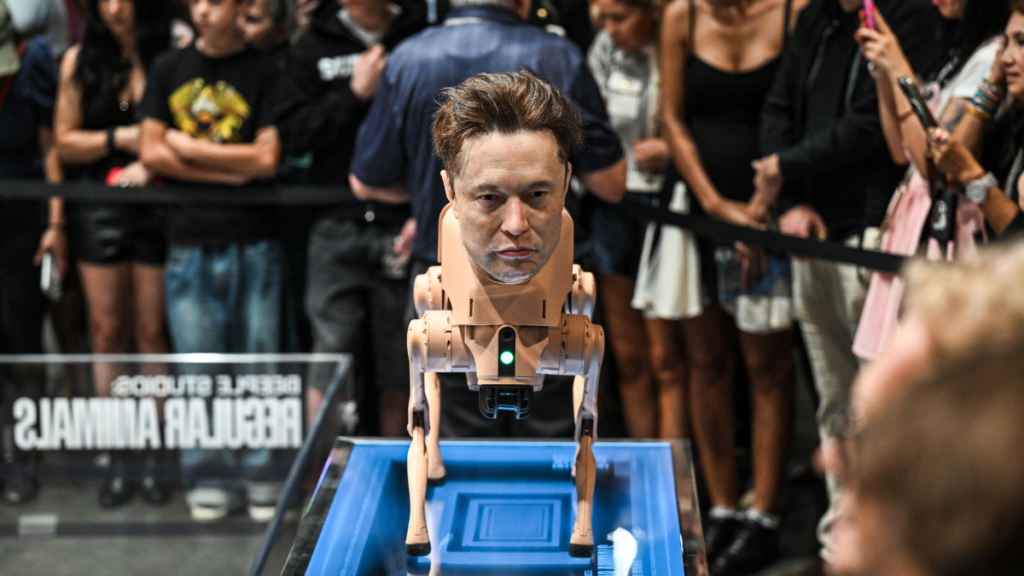 'Creepy' Elon Musk Robot Dog Spotted Roaming San Francisco Streets