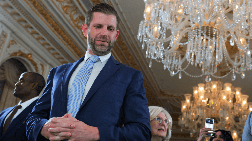 Eric Trump-Backed Venture Gets $24M Contract From Donald Trump Administration