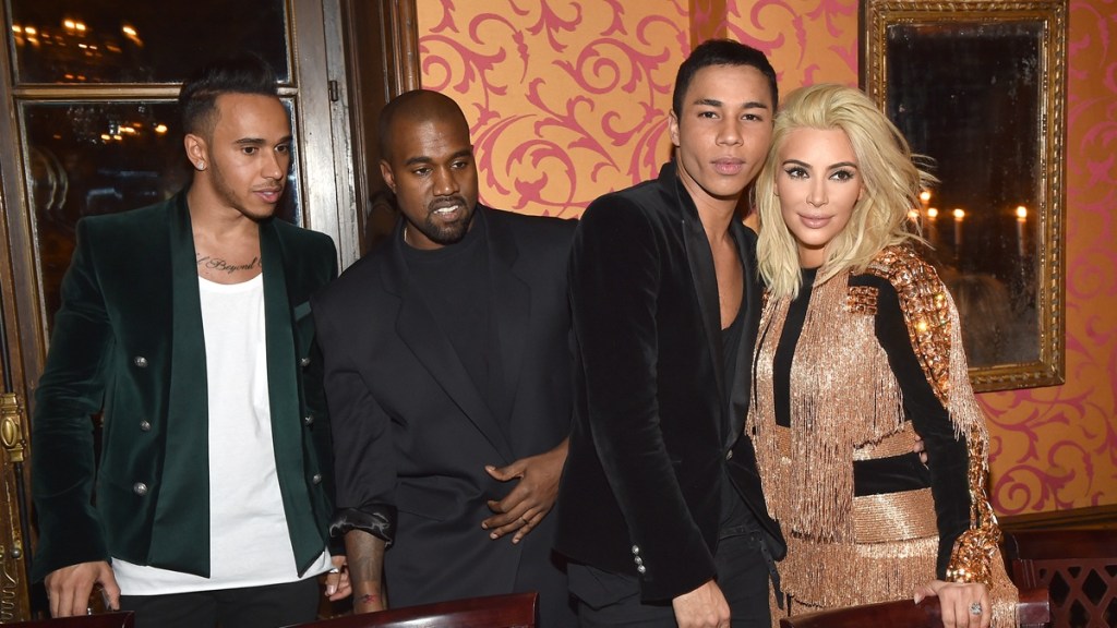 kim kardashian kanye west lewis hamilton