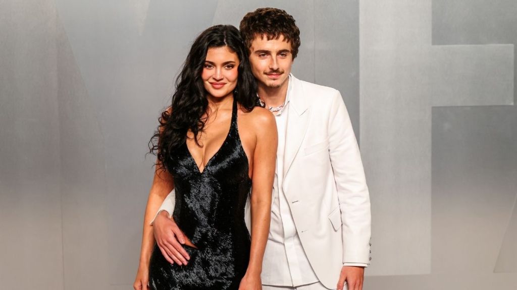 Kylie Jenner and Timothée Chalamet