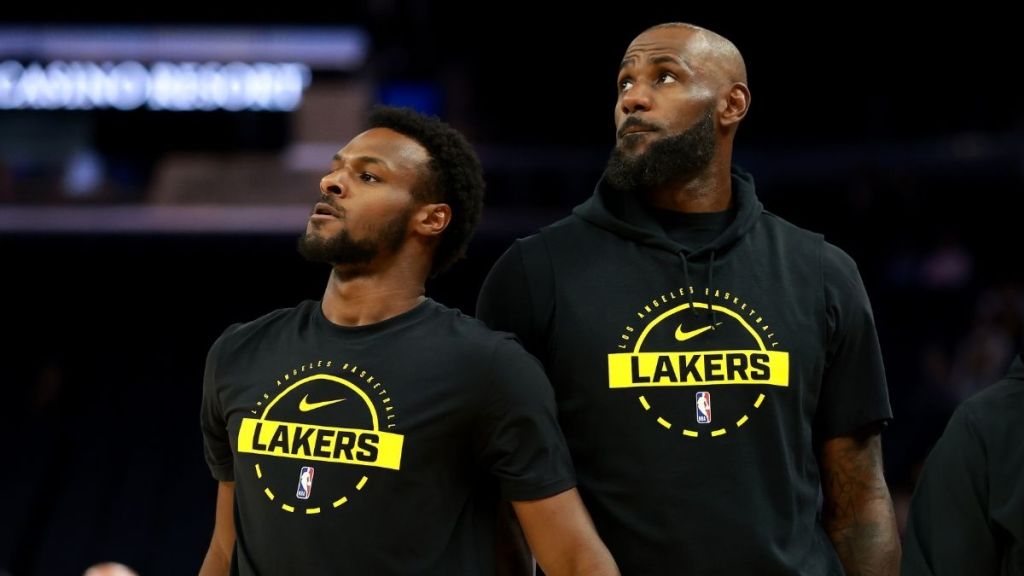 LeBron James, Bronny James