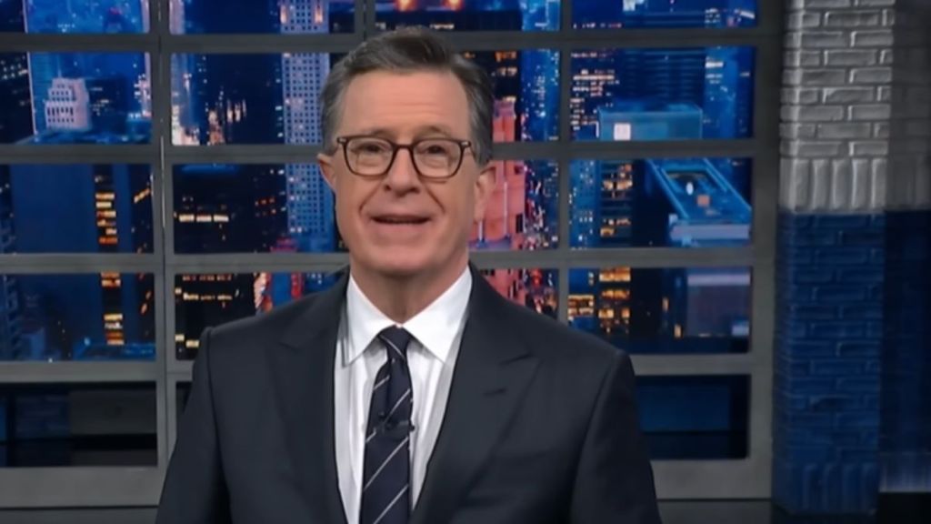 Stephen Colbert Asks JD Vance To 'Grow a Spine'