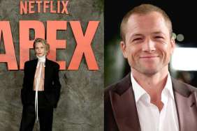 Charlize Theron & Taron Egerton Reveal Their Celebrity Crushes While Climbing Walls