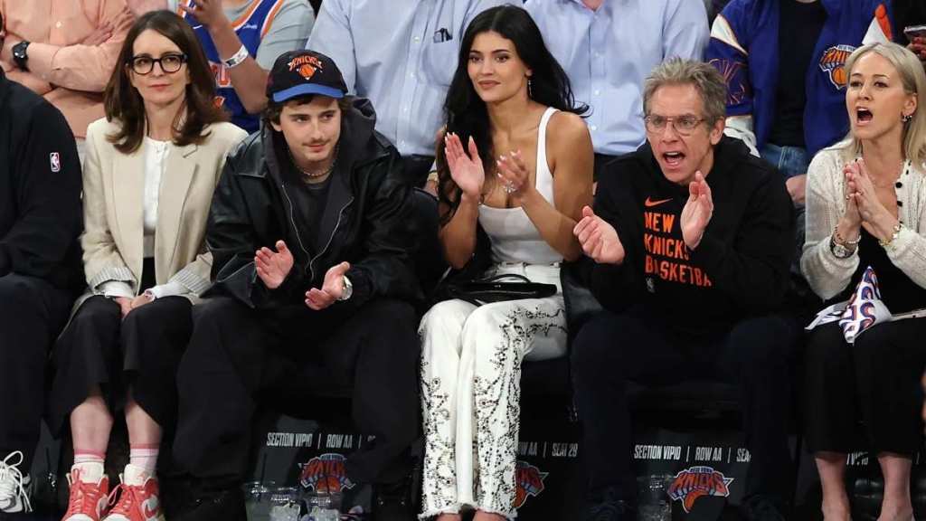 Kylie Jenner's Plunging Tank Top Dips Dangerously Low for Date Night