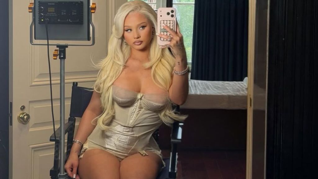 Alabama Barker's Fully Sheer Corset Top Look Teases 'Something Fun'