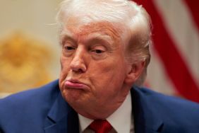 Donald Trump Seemingly Struggled to Read Handwritten Note During Meeting