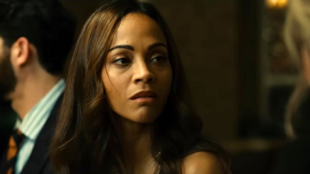 Zoe Saldaña's Movie Opposite Pop Icon Is Leaving Netflix