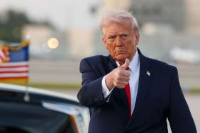 Donald Trump Says He's 'Very Happy' While Talking About Oil Prices