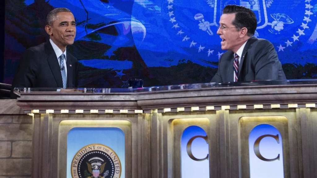 Stephen Colbert Reveals Barack Obama Late Show Interview Date