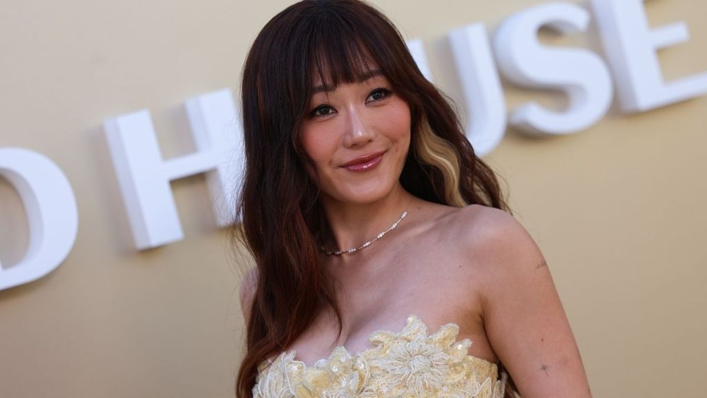 The Boys’ Karen Fukuhara Shines in Strapless Two-Piece Ensemble at Gold Gala