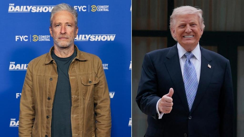 Jon Stewart Slams Donald Trump's China Trip 'You Got Nothing'